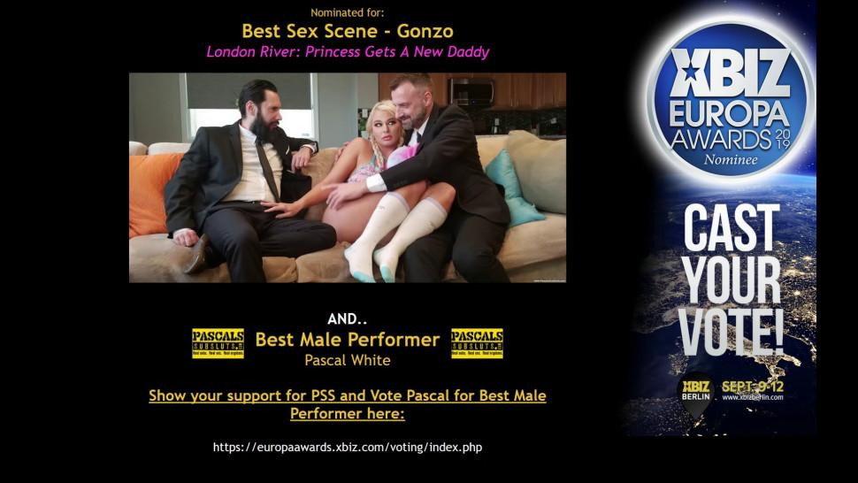 PASCALS SUB SLUTS - Princess London River Gets A New Daddy NOMINEE FOR XBIZ EUROPA AWARDS 2019