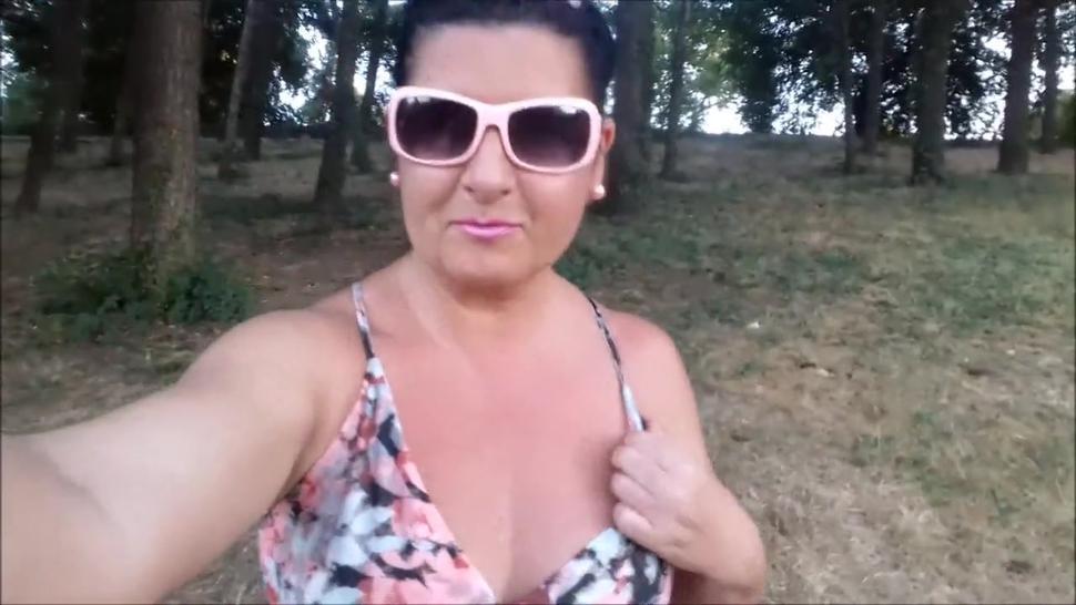 Just A Little Video... Tits, Pussy, Ass In The Park. I Am Still In Vacation. Do Not Disturb