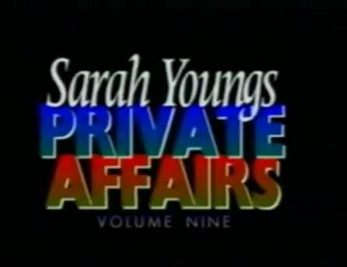Sarah Young in Private Affairs
