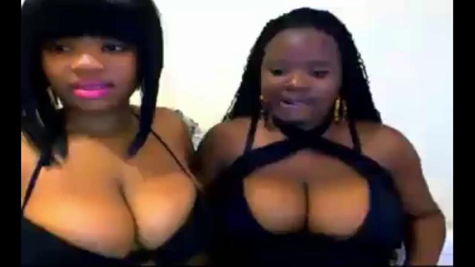 Hot bbw ebonys have fun on cam