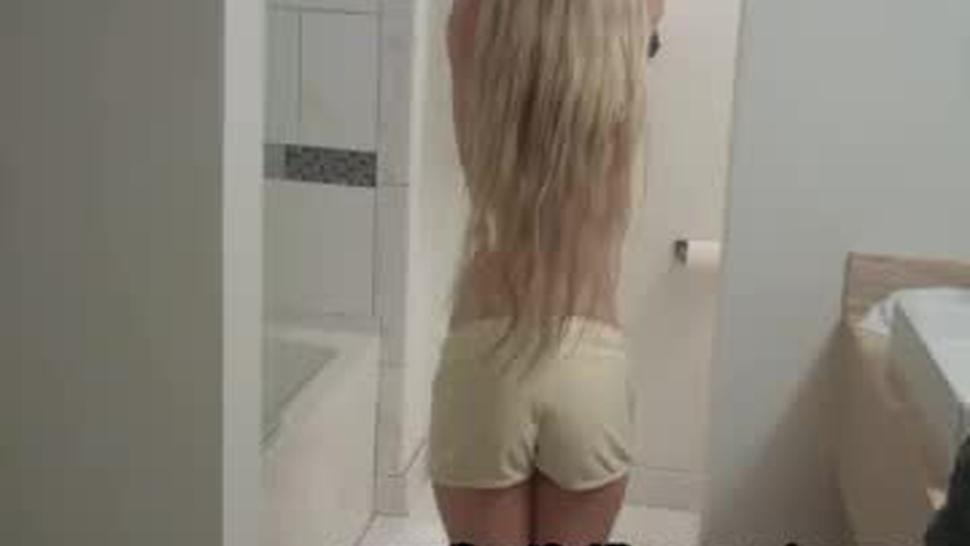 Hot Blonde Girl Naked Sexy Nice Ass