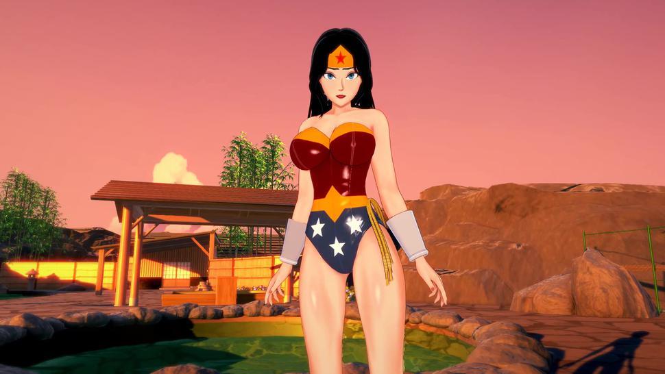 3D Hentai - Sex with Wonder Woman - Creampie