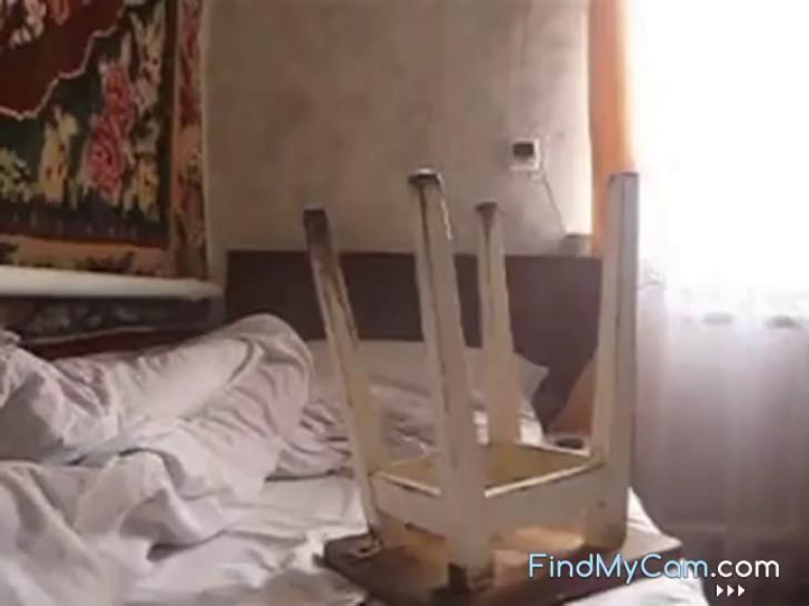 Stickin Chair in her Pussy no MSN - Girls and their Toys - video 1