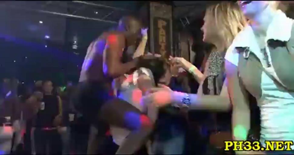 Tons of group sex on the dance floor - video 37