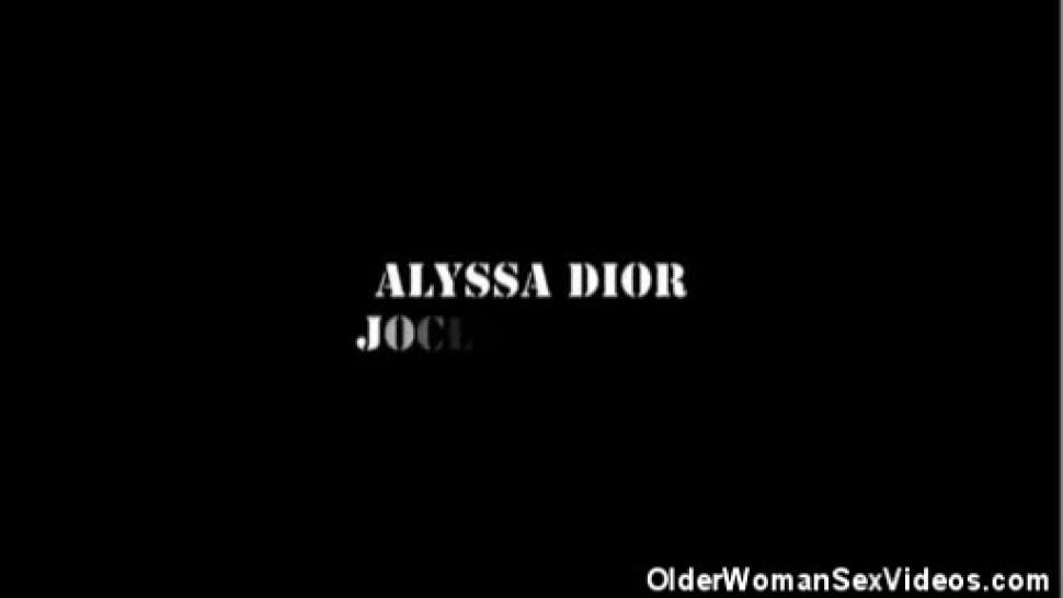 OLDER WOMAN SEX VIDEOS - Alyssa Dior And Joclyn Stone