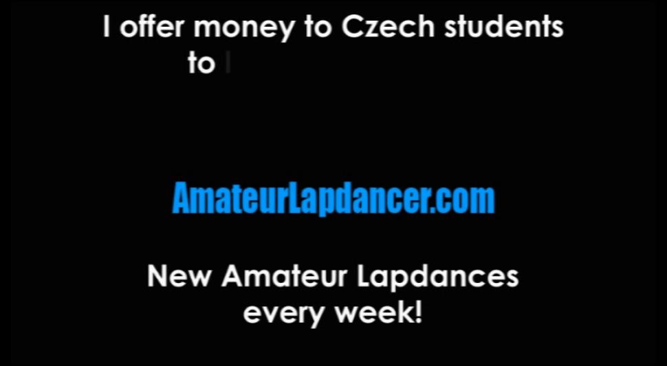 AMATEUR LAPDANCER - Sexy girl shows her magic booty and lapdances