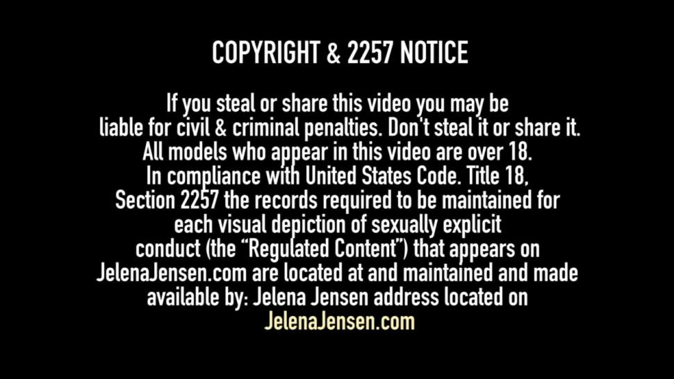 Hot Lustful Penthouse Pet Jelena Jensen Cums With Her Sleek Black Vibrator!