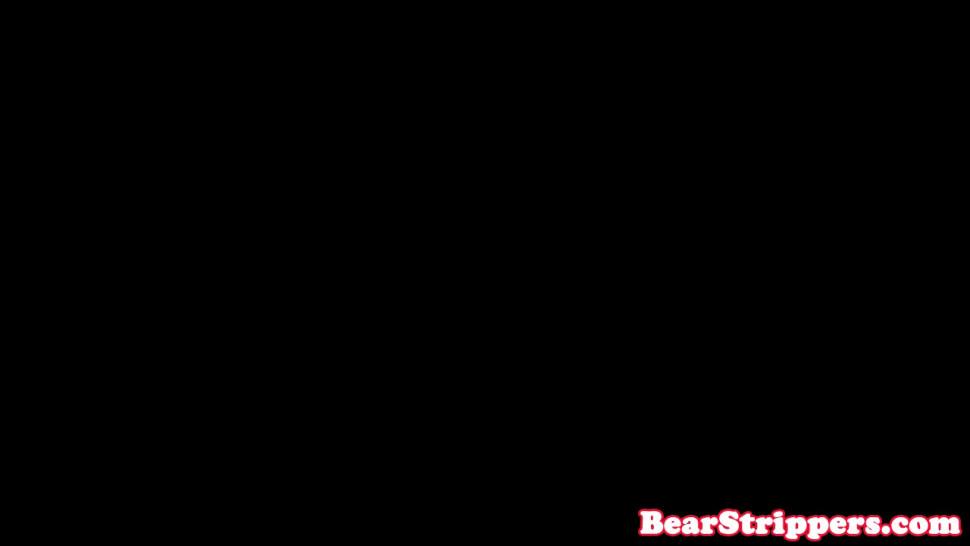 DANCING BEAR - CFNM party babe milking stripper cock on cam