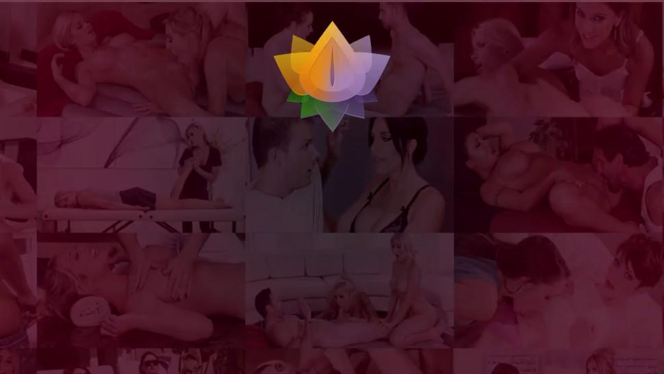 Lesbian enjoys massage with lesbian sex