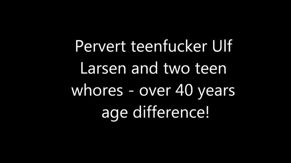 Mix: Ulf Larsen & teen whores - 40 years apart!