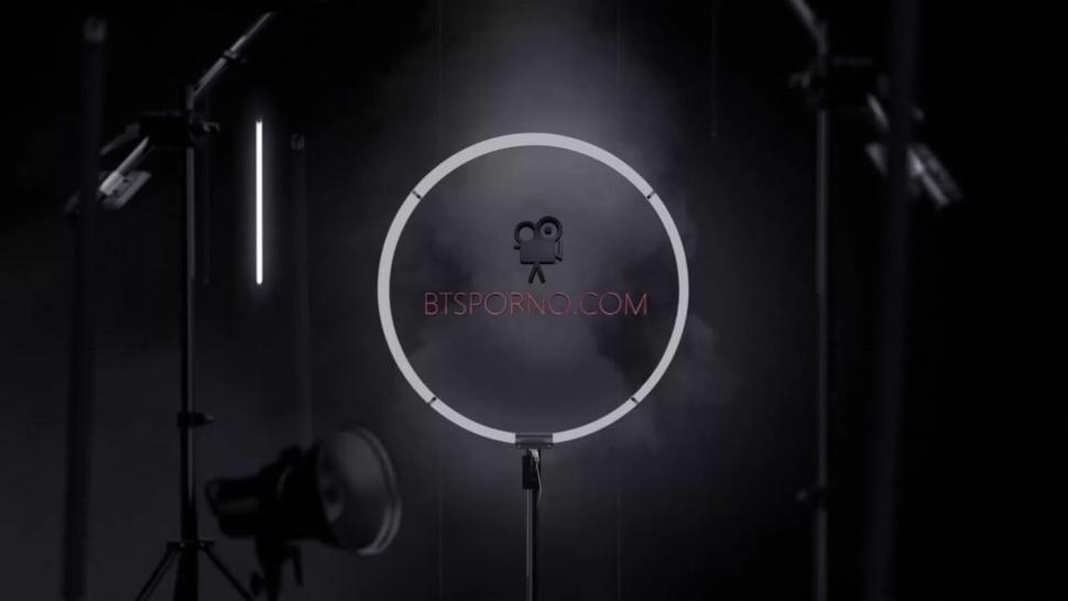 BTSporno-Behind the scenes with Scarlett Mae and Patrick Delphia