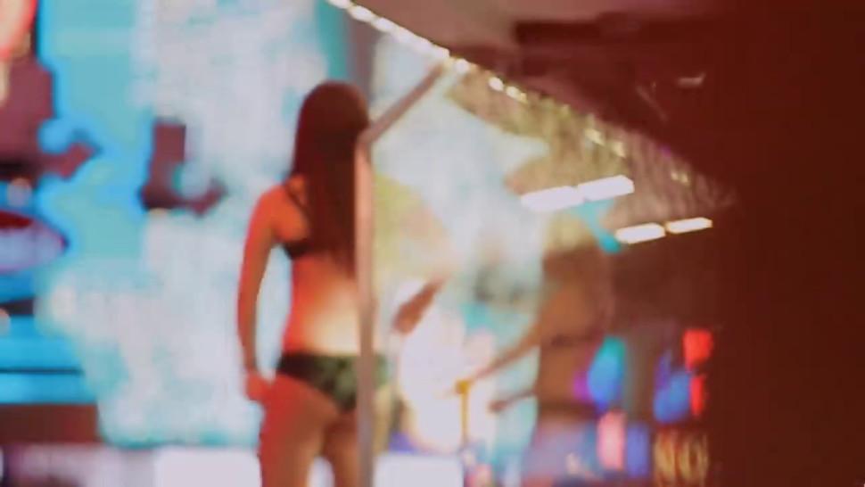 Swinger girls went topless playing a hot sex game outdoors