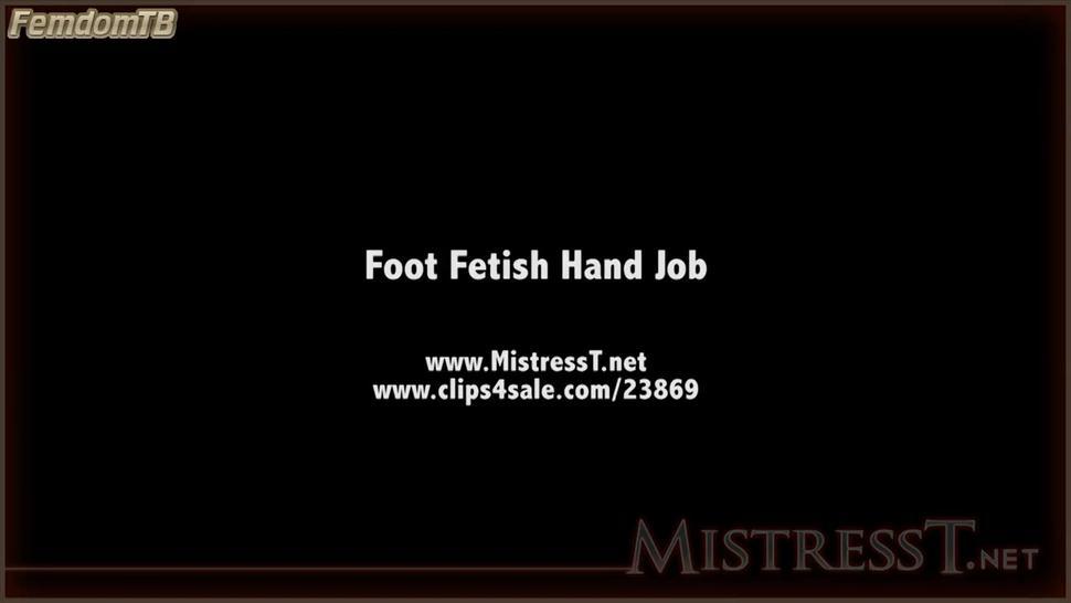 Foot Fetish Handjob