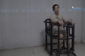 Chinese prison girl in transport chains (part 1)