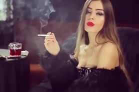 Sexy smoking fetish compilation