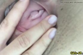naughty teen having fun masturbating and filming herself