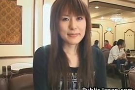 Hot Japanese doll gets some hard public part3