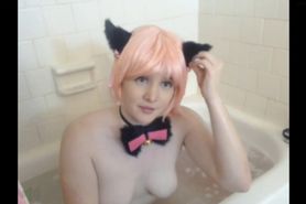 Foxy Cosplay in the Bath