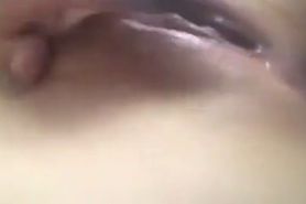 Girlfriend films herself cream her teen pussy and orsgasm