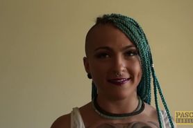 Inked subslut Orion Starr tormented before intense hammering