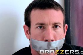 Brazzers - Ashley Fires lets Big dick Burglarize her Butt