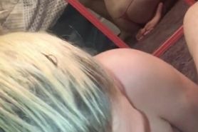Young hot blonde amateur blonde surprised quick cumshot Blowjob deepthroat
