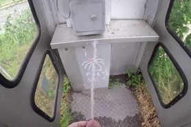 Pissing: Using the Roadside Phonebooth as my Urinal