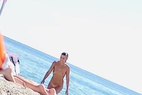 Naked 18 teen in spanish beach
