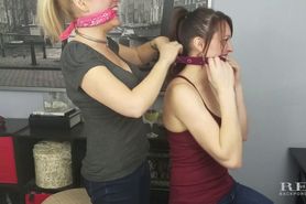 Bandana Cleave Gag Challenge   Dirty Girls OK Google Game by Red back Porch