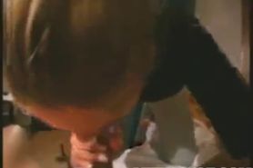 Blonde perky tits amateur blowjob - video 1