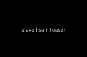 Cum slave slut lisa playing with her tits