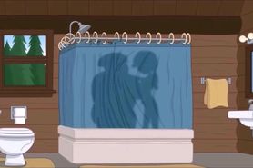 Brickleberry LESBIAN EATING PUSSY in shower - Ethel & Connie - oralsex cartoon pussy licking cunt