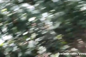 FOREST FUCKING - French Couple Get Wild in the Woods