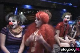 Chemical Burn shows her sexy clown fantasy to Kate