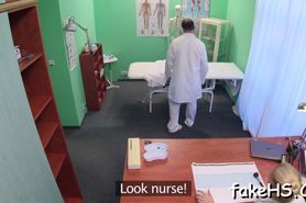 Exciting therapy with a horny doctor - video 1