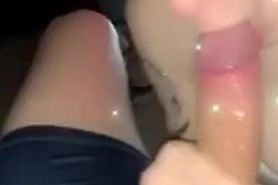 POV Snapchat Teen sucks my cock