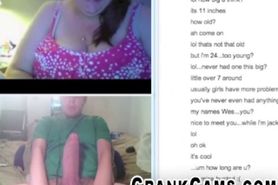 BBW in Shock at the Cock Size  crankcamscom