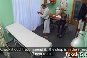 Seductive doctor spreads her legs - video 4