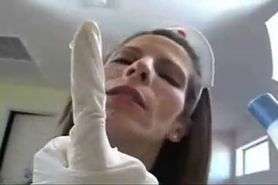 Nurse only Swallows Jizz from a Seringe by snahbrandy