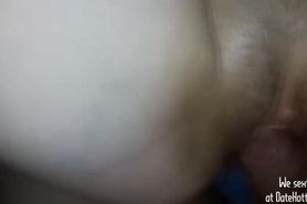 BBW Shaved Pussy cumming while fucked rough