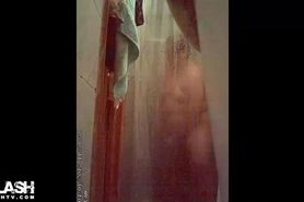 Chinese Mom In Shower New