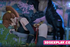 3D Kasumi from Dead or Alive is Used as a Sex Slave