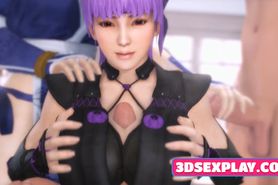 Dead or Alive Nice Game Girlfriends Enjoyed a Huge Dick