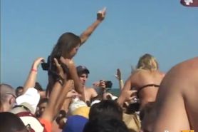 Girls Going Crazy South Padre Island Texas - Part 1