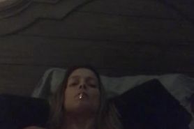 I want your big dick baby while I smoke