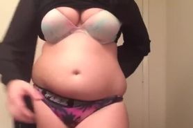 Sexy chubby Girl belly