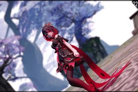 MMD Dark Seele Vollerei (Short Clip) (Submitted by _lueluelue_)