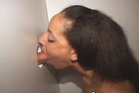 Wild Brunette Amateur Getting Fucked Through A Glory Hole