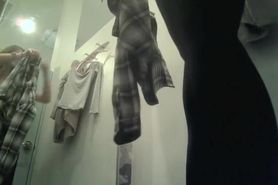 Bottomless girl caught in fitting room
