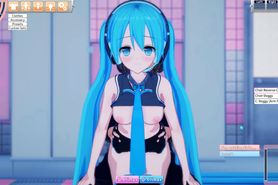 3D Hentaigame - Miku Fucked and Creampied